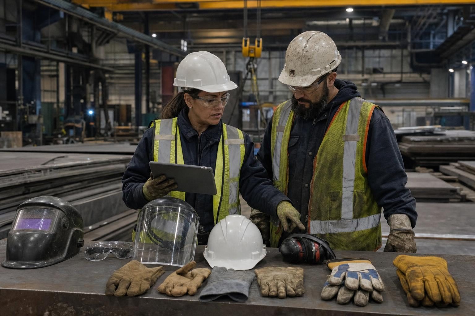 PPE Hazard Assessment: Selection Matrix and Worked Example